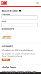 Mobile Screenshot of db-fahrpreisnacherhebung.de